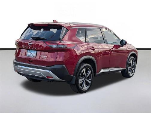 Scarlet 2023 Nissan Rogue Platinum