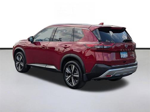 Scarlet 2023 Nissan Rogue Platinum