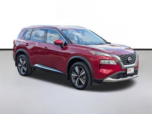 Scarlet 2023 Nissan Rogue Platinum