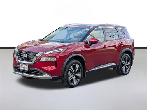 Scarlet 2023 Nissan Rogue Platinum
