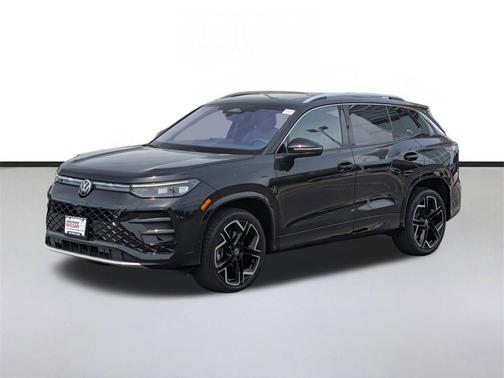 Deep Black Pearl 2025 Volkswagen Tiguan 2.0T SEL R-Line 4MOTION