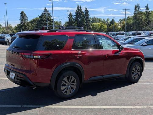 Scarlet 2026 Nissan Pathfinder SV