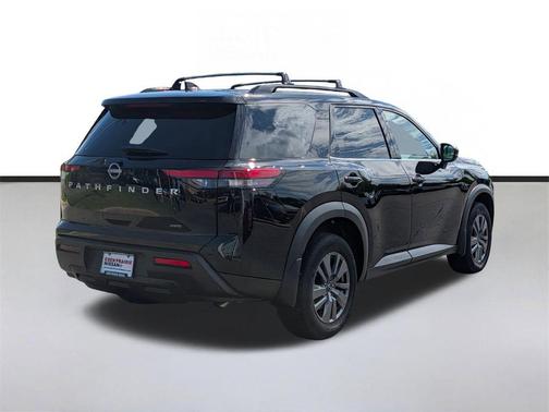 Super Black 2025 Nissan Pathfinder SV 4WD