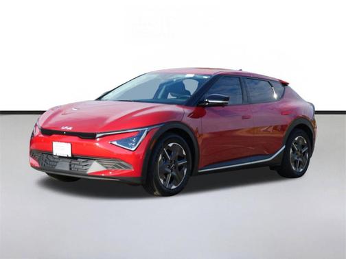 Runway Red 2025 Kia EV6 Light Long Range AWD