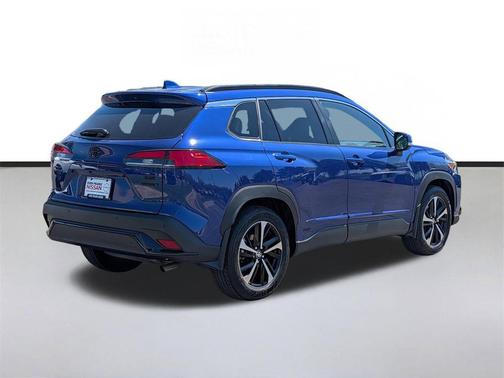 Blue Crush Metallic 2024 Toyota Corolla Hybrid SE