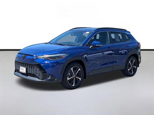 Blue Crush Metallic 2024 Toyota Corolla Hybrid SE