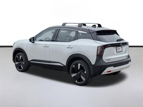 White / Black 2026 Nissan Kicks SR