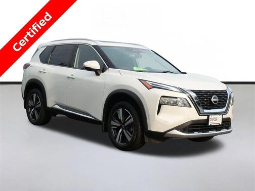Pearl White 2023 Nissan Rogue Platinum