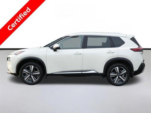 Pearl White 2023 Nissan Rogue Platinum