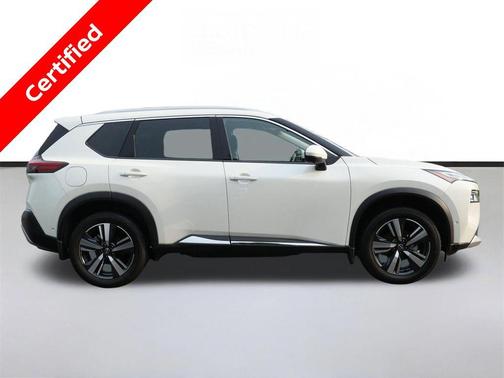 Pearl White 2023 Nissan Rogue Platinum