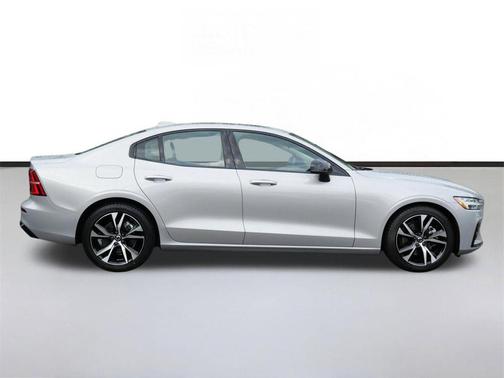 Gray 2023 Volvo S60 B5 Core Dark Theme