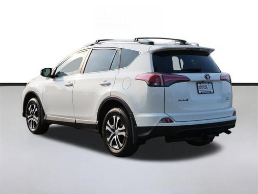 Super White 2017 Toyota RAV4 LE