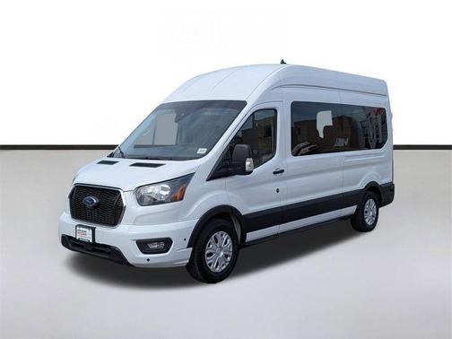 Oxford White 2024 Ford Transit-350 XLT