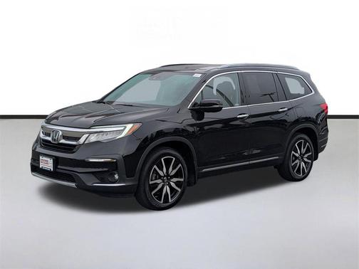 Crystal Black Pearl 2021 Honda Pilot AWD Elite