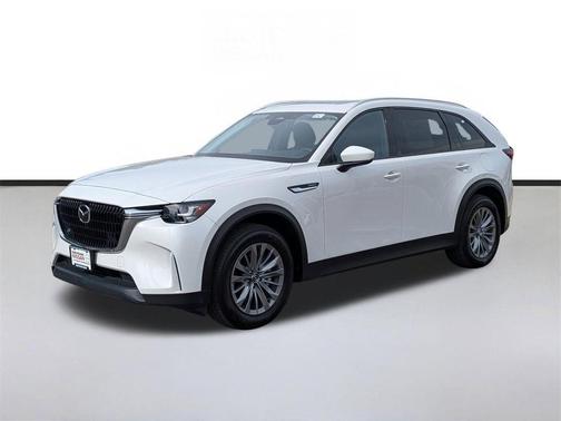 Rhodium White Premium 2024 Mazda CX-90 PHEV Preferred