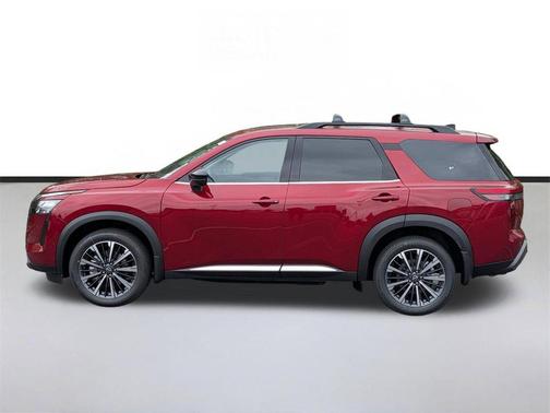 Scarlet 2026 Nissan Pathfinder Platinum