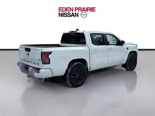 Glacier White 2026 Nissan Frontier SV