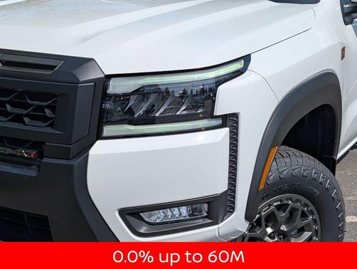 Glacier White 2026 Nissan Frontier PRO-4X