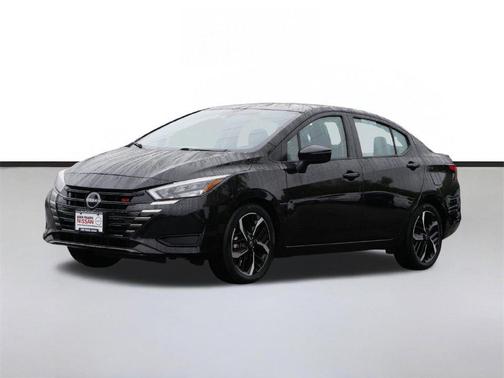 Super Black 2024 Nissan Versa 1.6 S