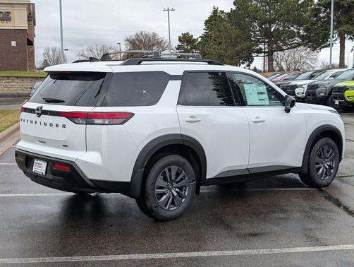 White 2026 Nissan Pathfinder SV