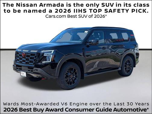 Super Black 2026 Nissan Armada PRO-4X