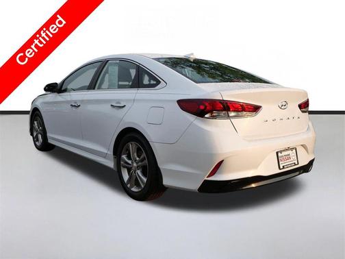 Quartz White Pearl 2018 Hyundai SONATA SEL