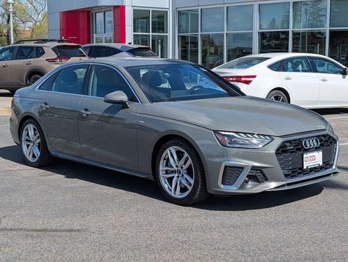 Chronos Gray Metallic 2023 Audi A4 45 S line Premium Plus