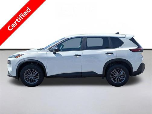 Glacier White 2023 Nissan Rogue S