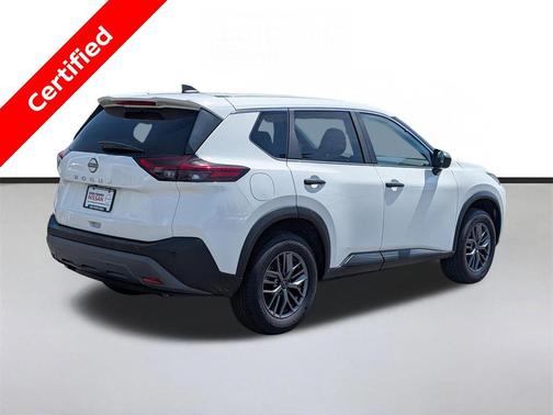 Glacier White 2023 Nissan Rogue S