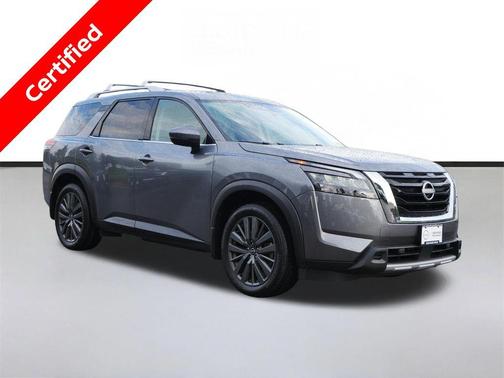 Gun Metallic 2025 Nissan Pathfinder SL 4WD