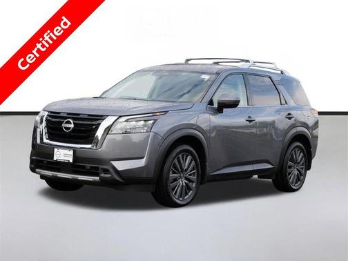 Gun Metallic 2025 Nissan Pathfinder SL 4WD
