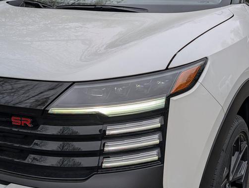 White / Black 2026 Nissan Kicks SR