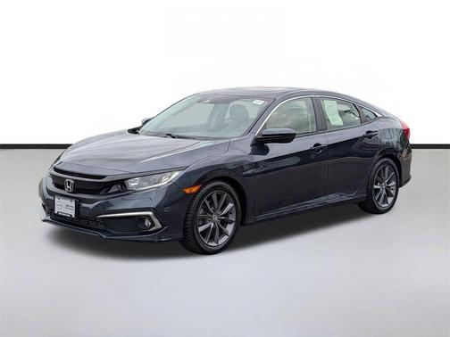 Dark Blue 2019 Honda Civic EX