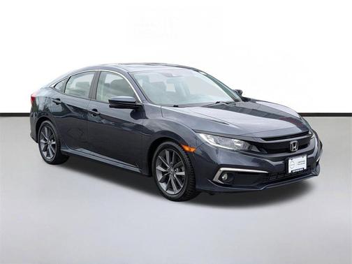 Dark Blue 2019 Honda Civic EX