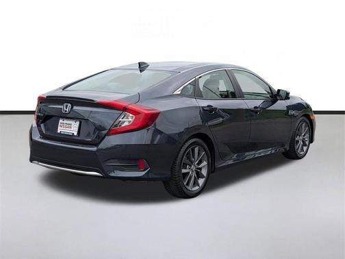 Dark Blue 2019 Honda Civic EX