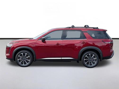 Scarlet 2026 Nissan Pathfinder Platinum