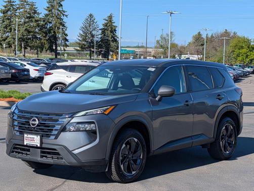 Gun Metallic 2025 Nissan Rogue SV