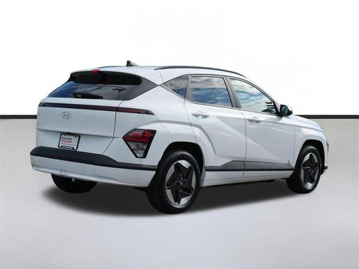 Atlas White 2024 Hyundai KONA EV SEL