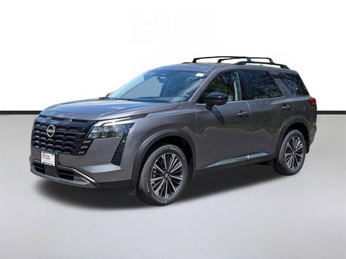 Gun Metallic 2026 Nissan Pathfinder Platinum