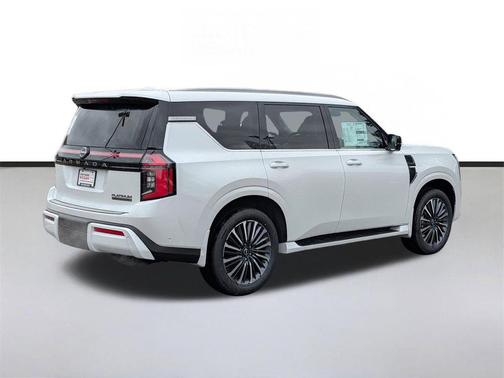 White 2026 Nissan Armada Platinum Reserve