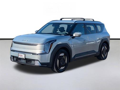 Ivory Silver 2024 Kia EV9 Wind