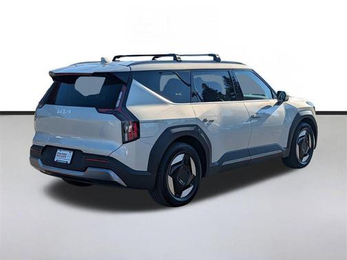 Ivory Silver 2024 Kia EV9 Wind