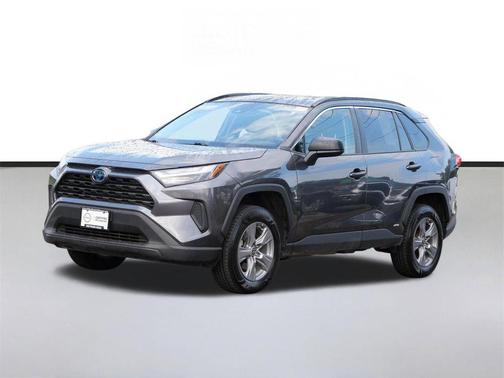 Magnetic Gray Metallic 2023 Toyota RAV4 Hybrid LE