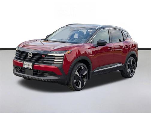 Scarlet Ember Tintcoat/Super Black 2025 Nissan Kicks SR