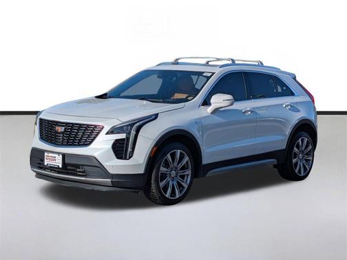 Crystal White Tricoat 2023 Cadillac XT4 Premium Luxury