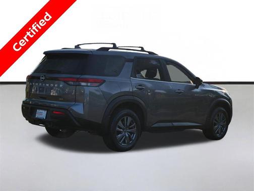 Gun Metallic 2025 Nissan Pathfinder SV 4WD