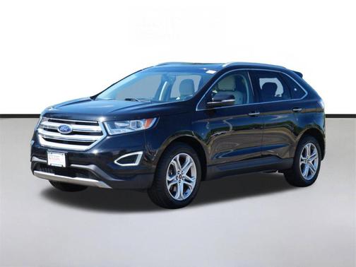 Shadow Black 2017 Ford Edge Titanium