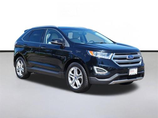Shadow Black 2017 Ford Edge Titanium
