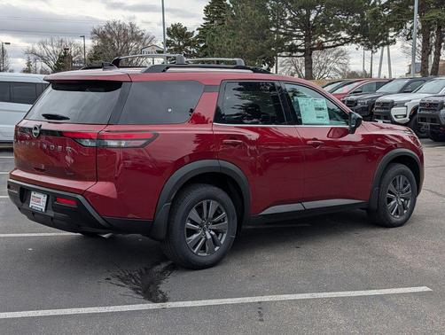 Scarlet 2026 Nissan Pathfinder SV