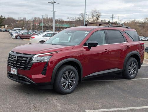 Scarlet 2026 Nissan Pathfinder SV